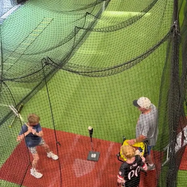 Extended tee drill session